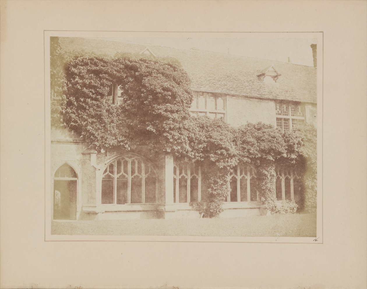 Claustros de la abadía de Lacock de William Henry Fox Talbot