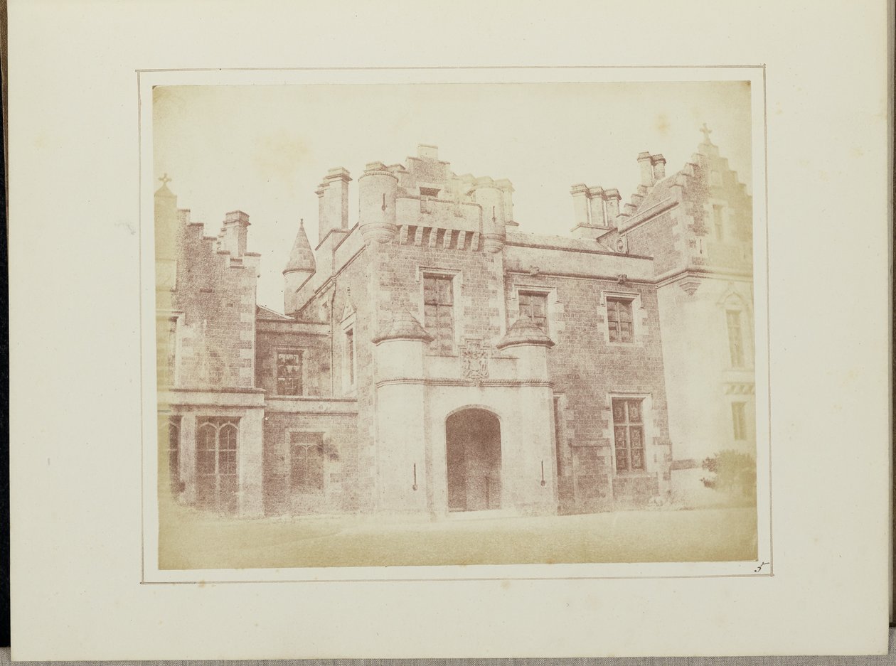 Puerta del vestíbulo, Abbotsford de William Henry Fox Talbot