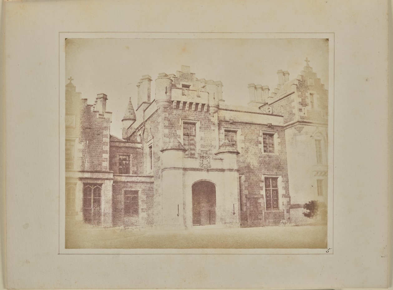 Puerta del vestíbulo, Abbotsford de William Henry Fox Talbot