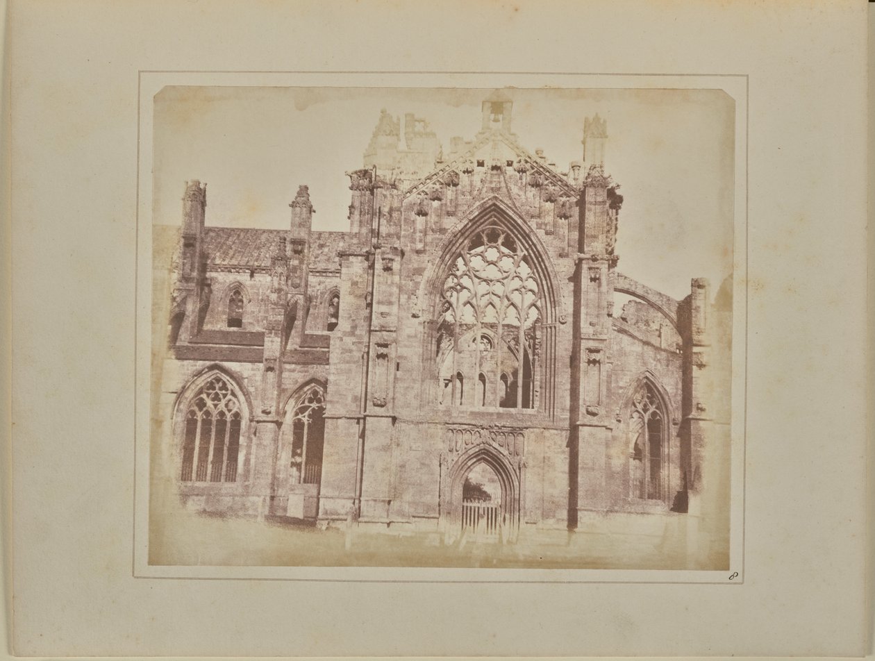 Abadía de Melrose de William Henry Fox Talbot