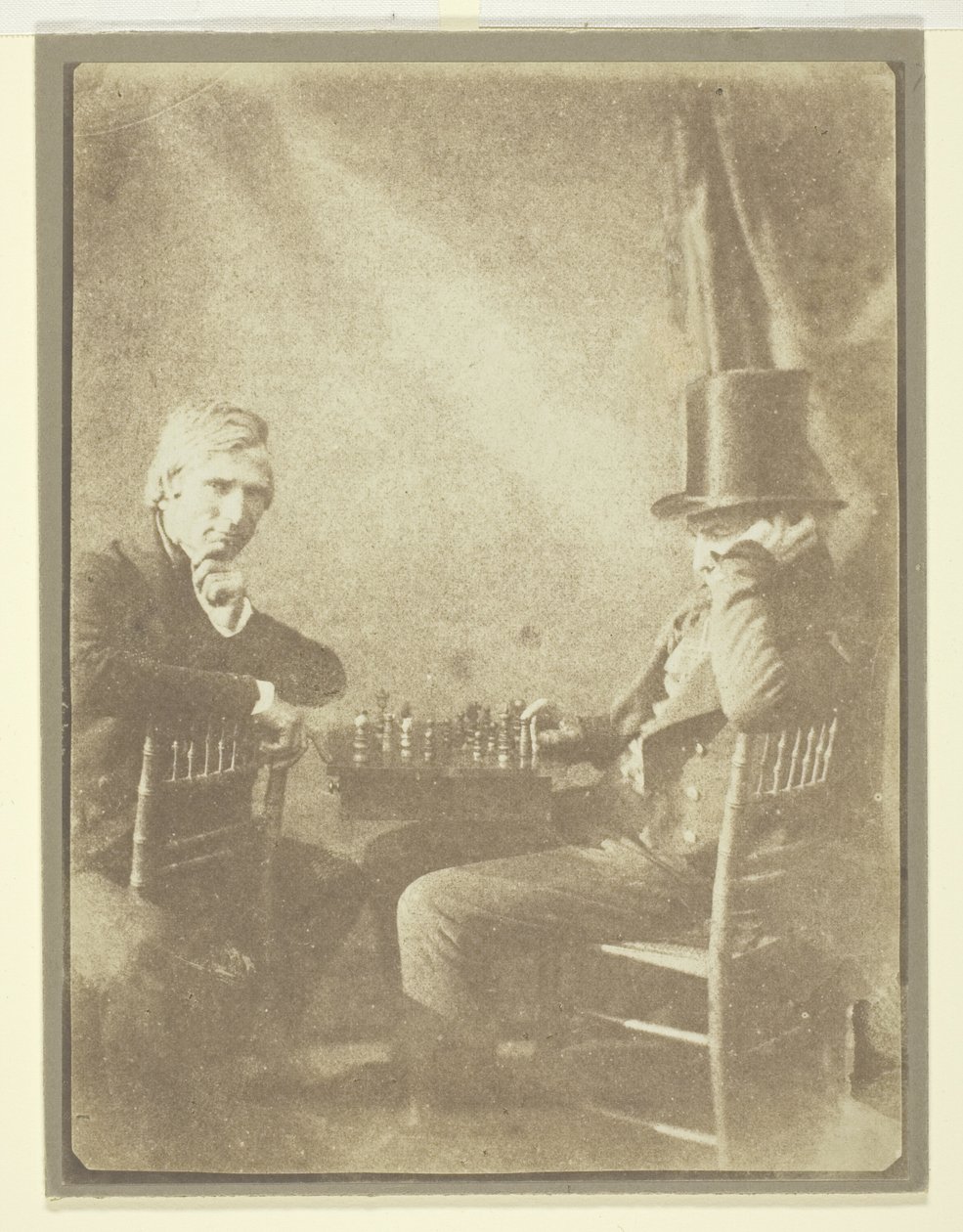 Los Jugadores de Ajedrez de William Henry Fox Talbot