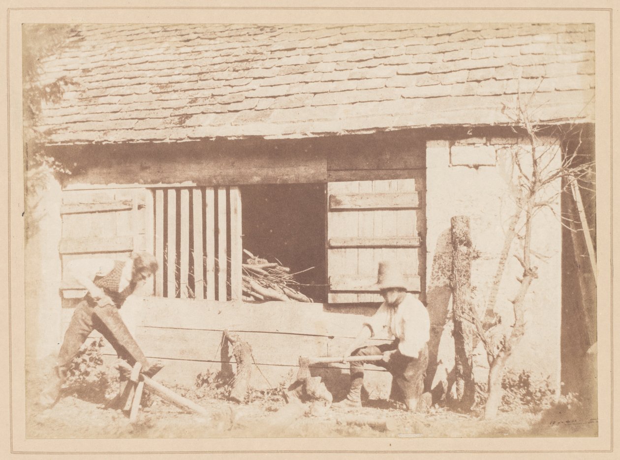 Los Leñadores, 1845 de William Henry Fox Talbot