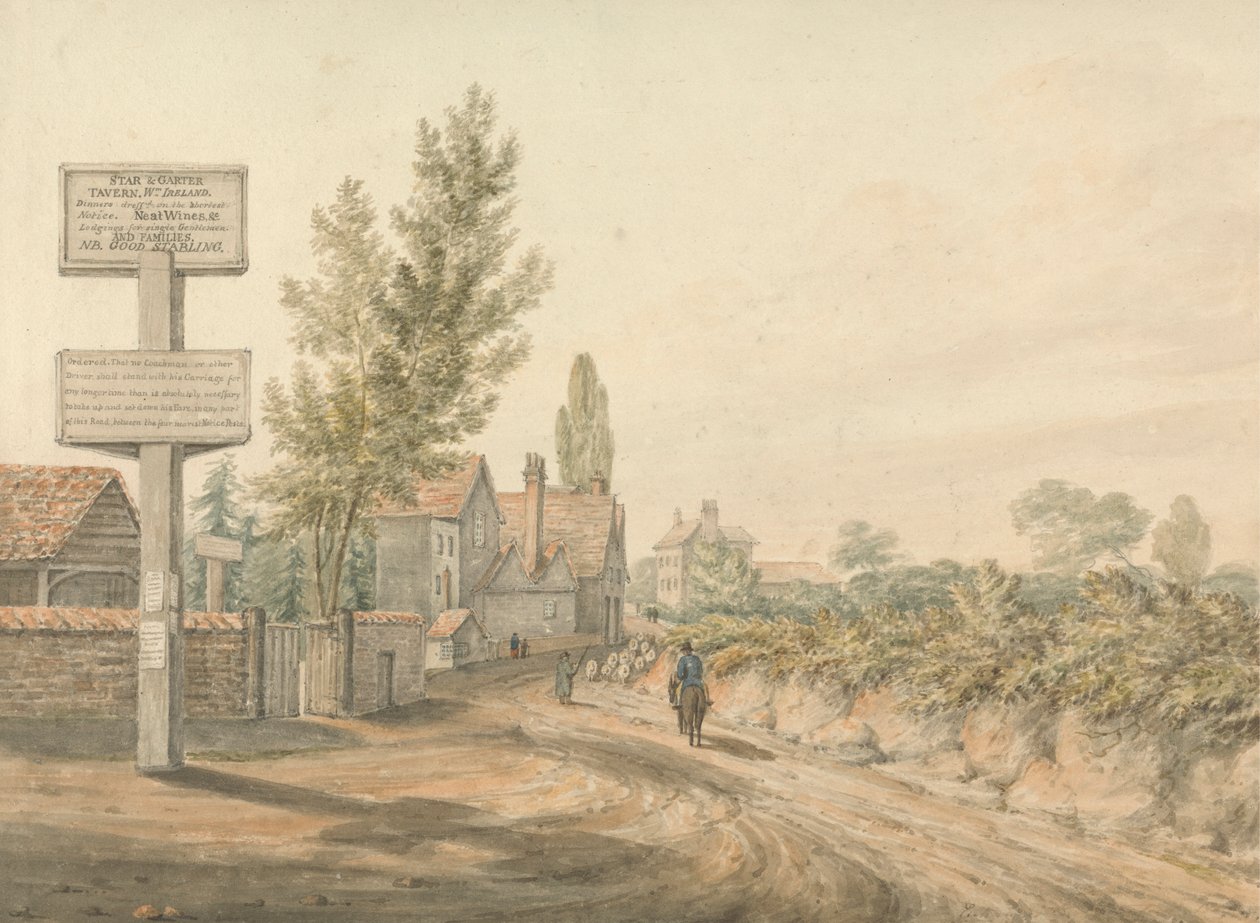 Entrada a Brentford de William Henry Harriott