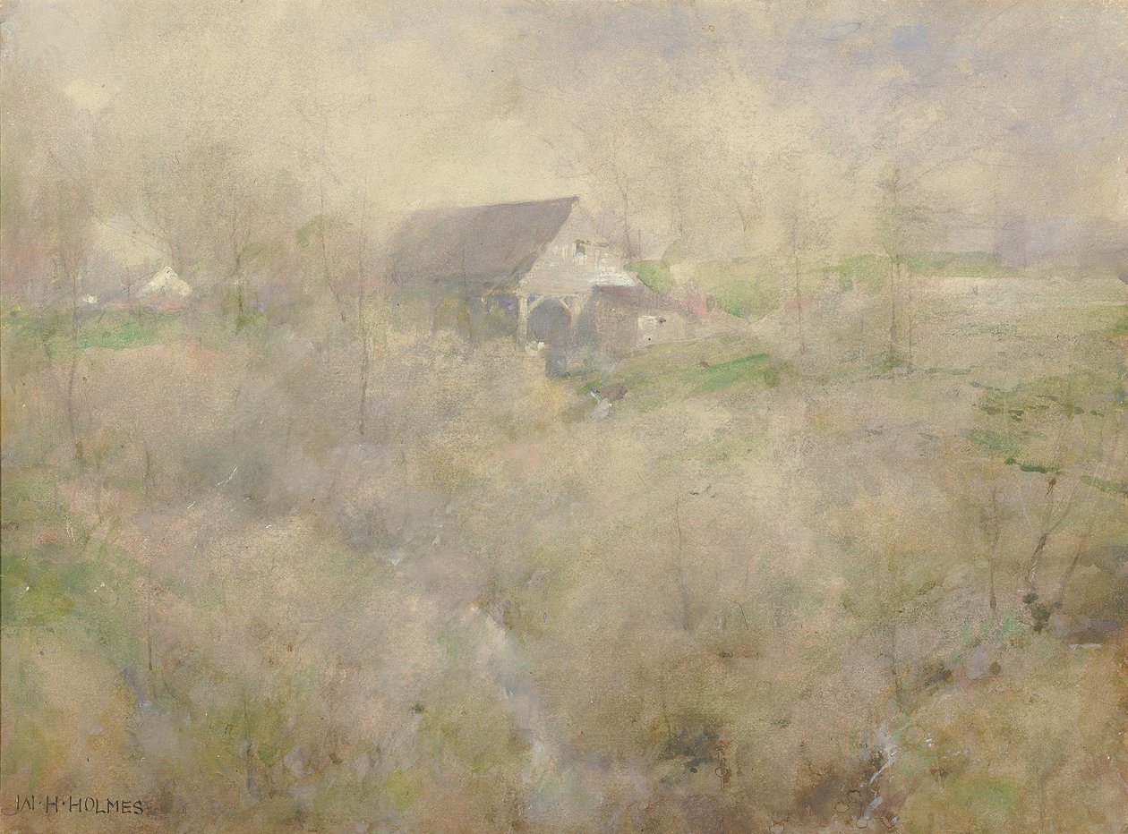 Mi viejo molino, Holmescroft, cerca de Rockville de William Henry Holmes