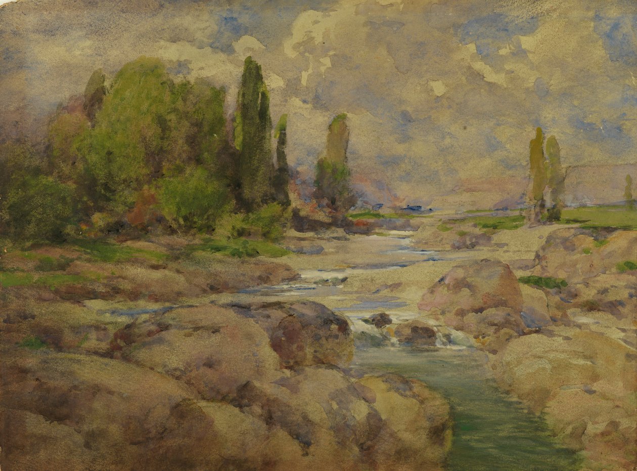 El arroyo Normal Rock, 1910 de William Henry Holmes