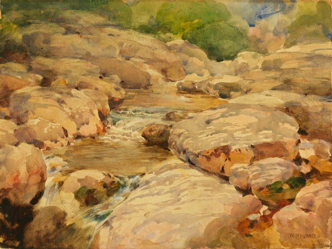 El plácido Potomac de William Henry Holmes