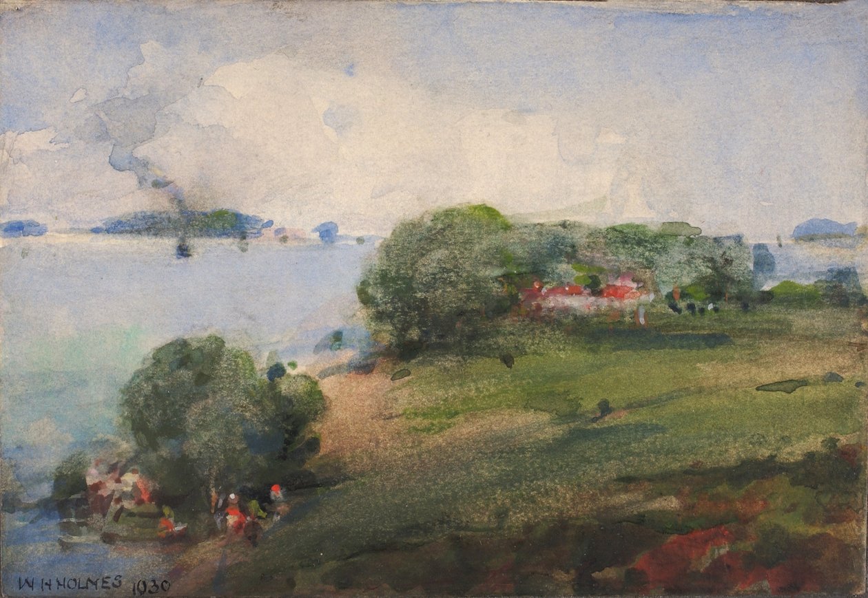 Vista sobre el Potomac de William Henry Holmes