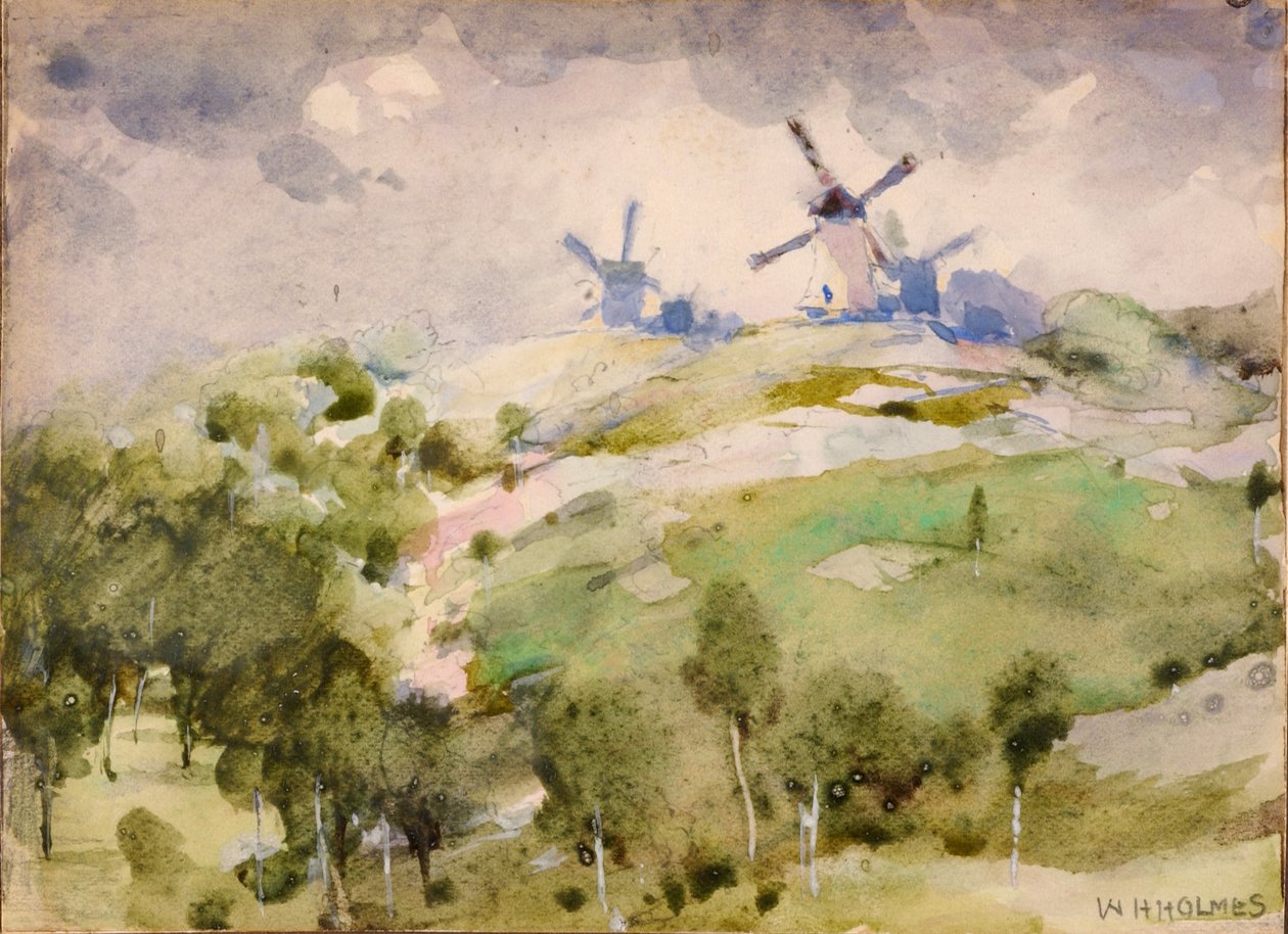 Molinos de viento de William Henry Holmes