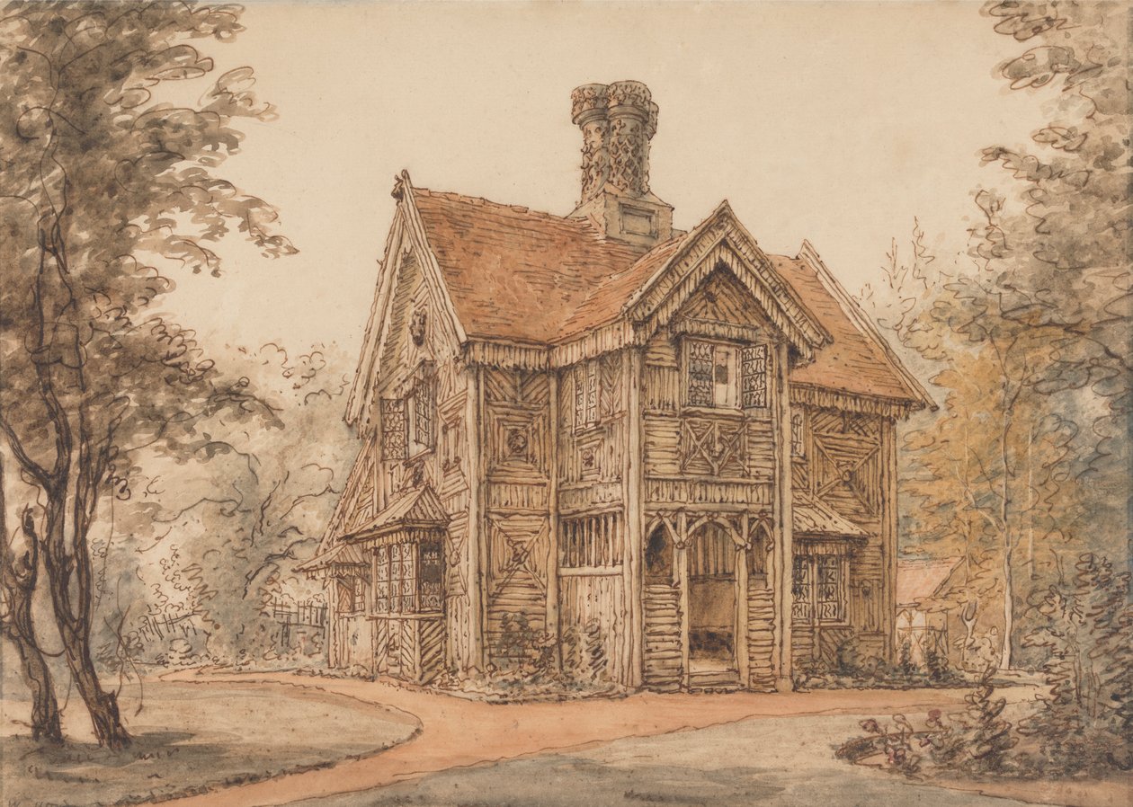Un alojamiento en Cassiobury de William Henry Hunt