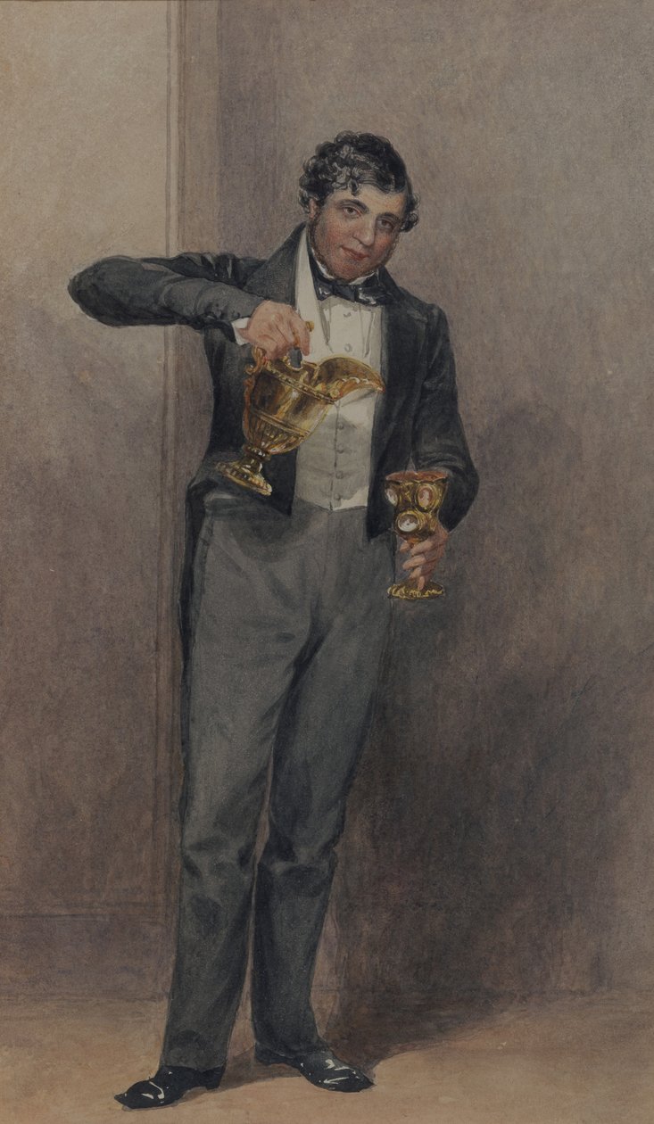 Mayordomo, c.1827 de William Henry Hunt