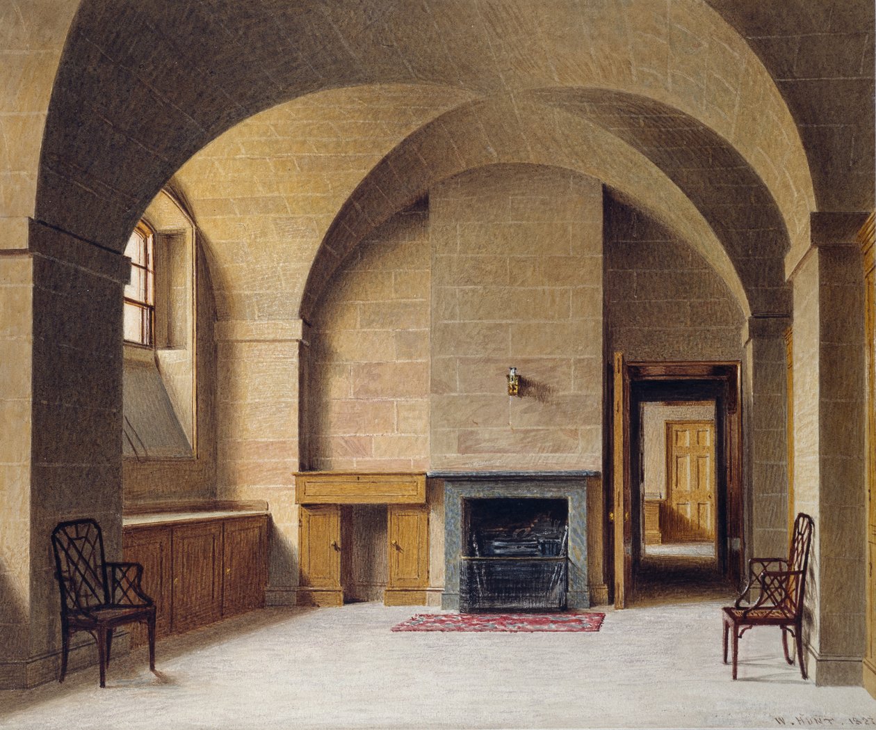 Despensa del mayordomo en Chatsworth House de William Henry Hunt