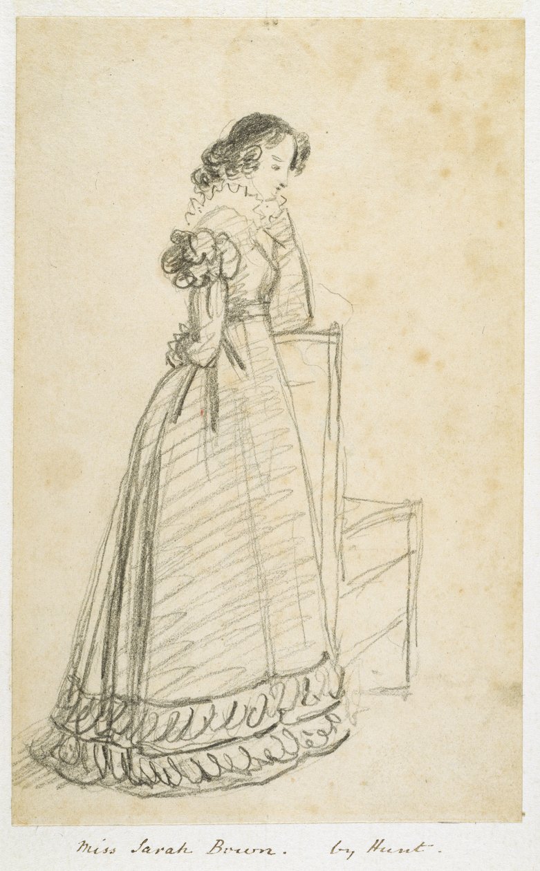 Señorita Sarah Bown, luego esposa de Sir Joseph Paxton de William Henry Hunt