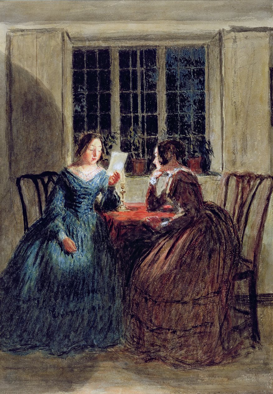 Escena a la luz de las velas de William Henry Hunt