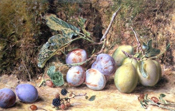 Naturaleza muerta de William Henry Hunt