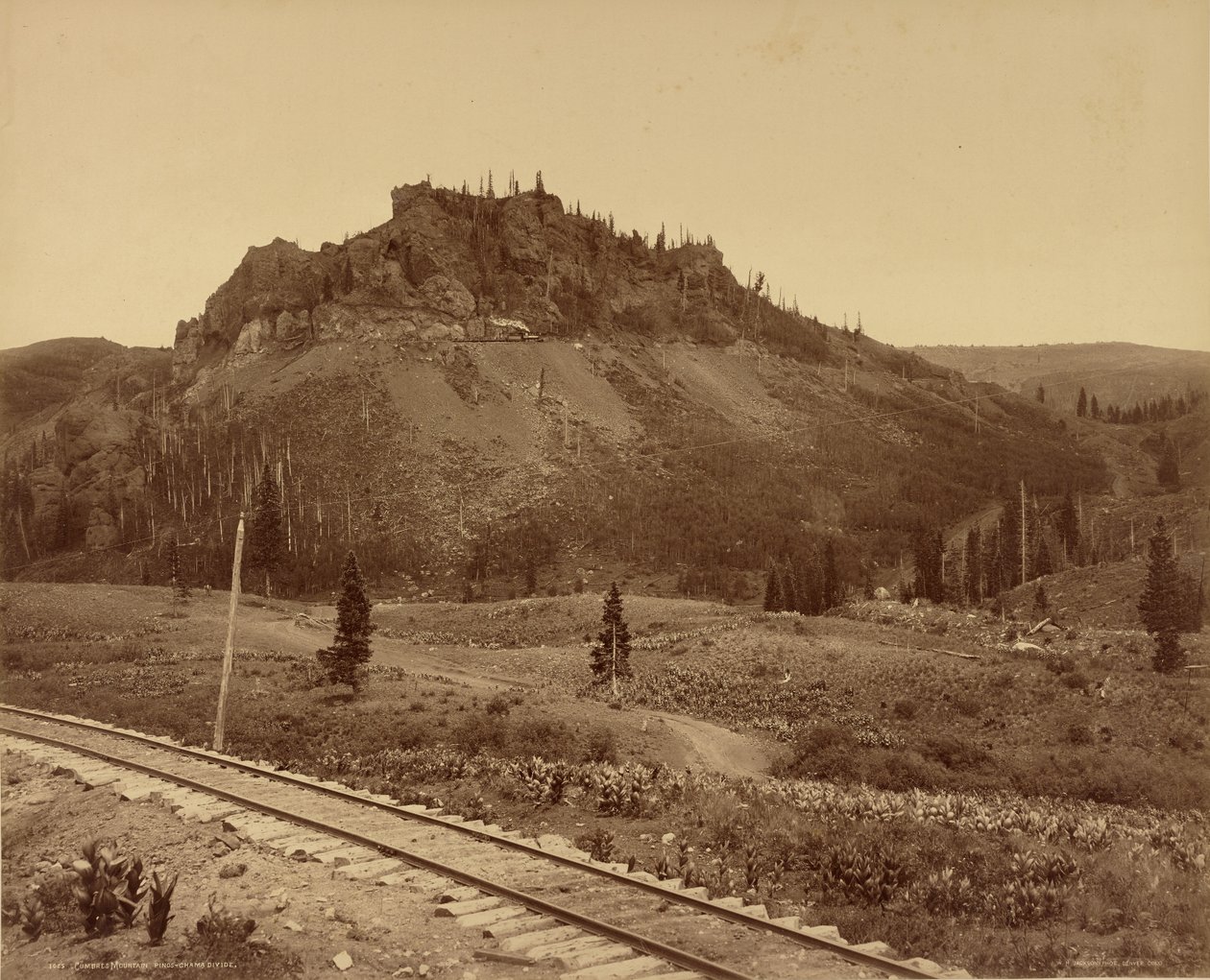 Monte Cumbres, divisoria Pinos-Chama de William Henry Jackson