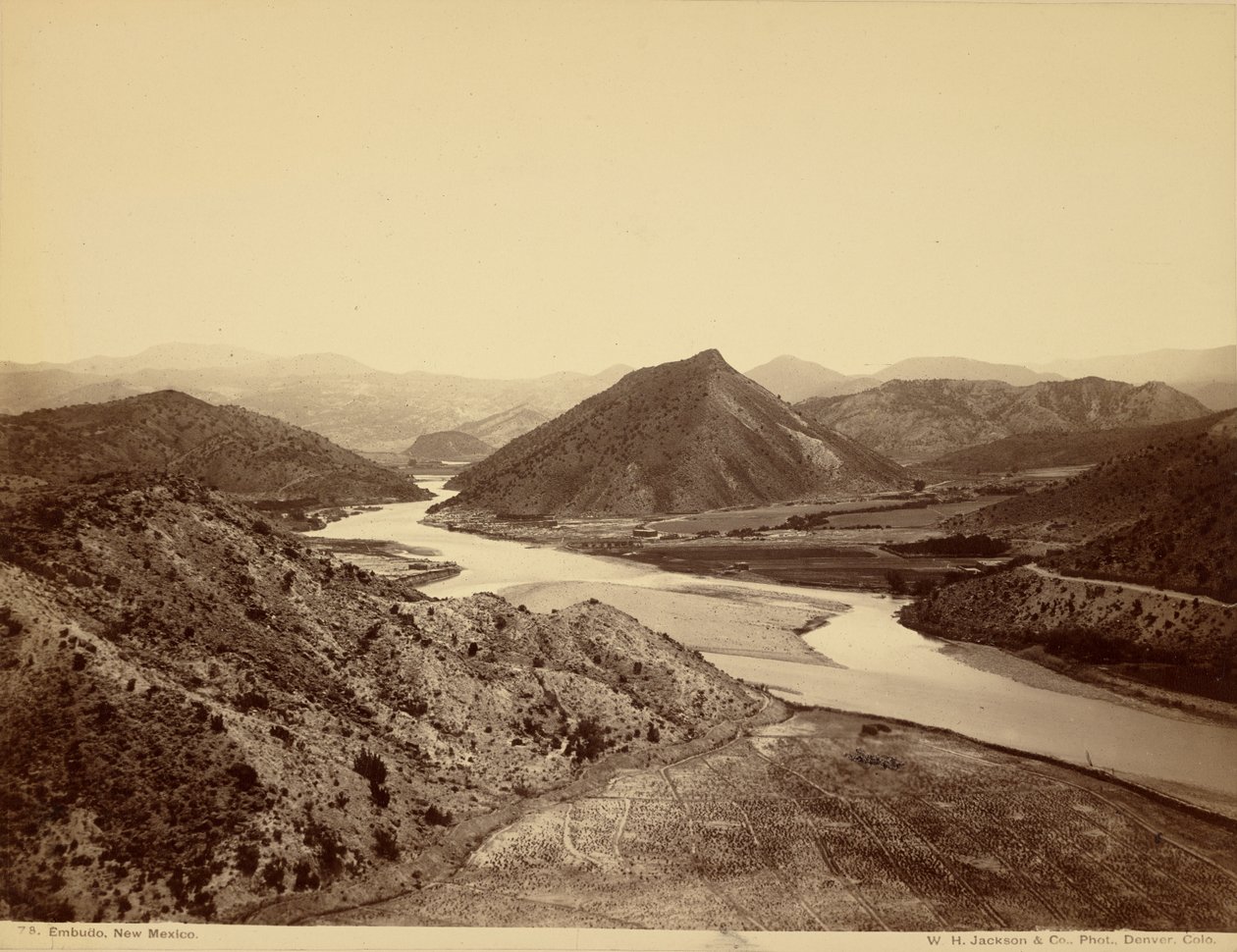 Embudo, Nuevo México de William Henry Jackson