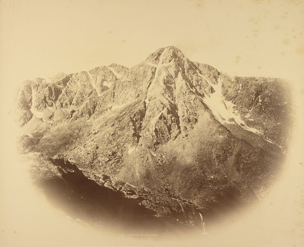 Monte de la Santa Cruz de William Henry Jackson