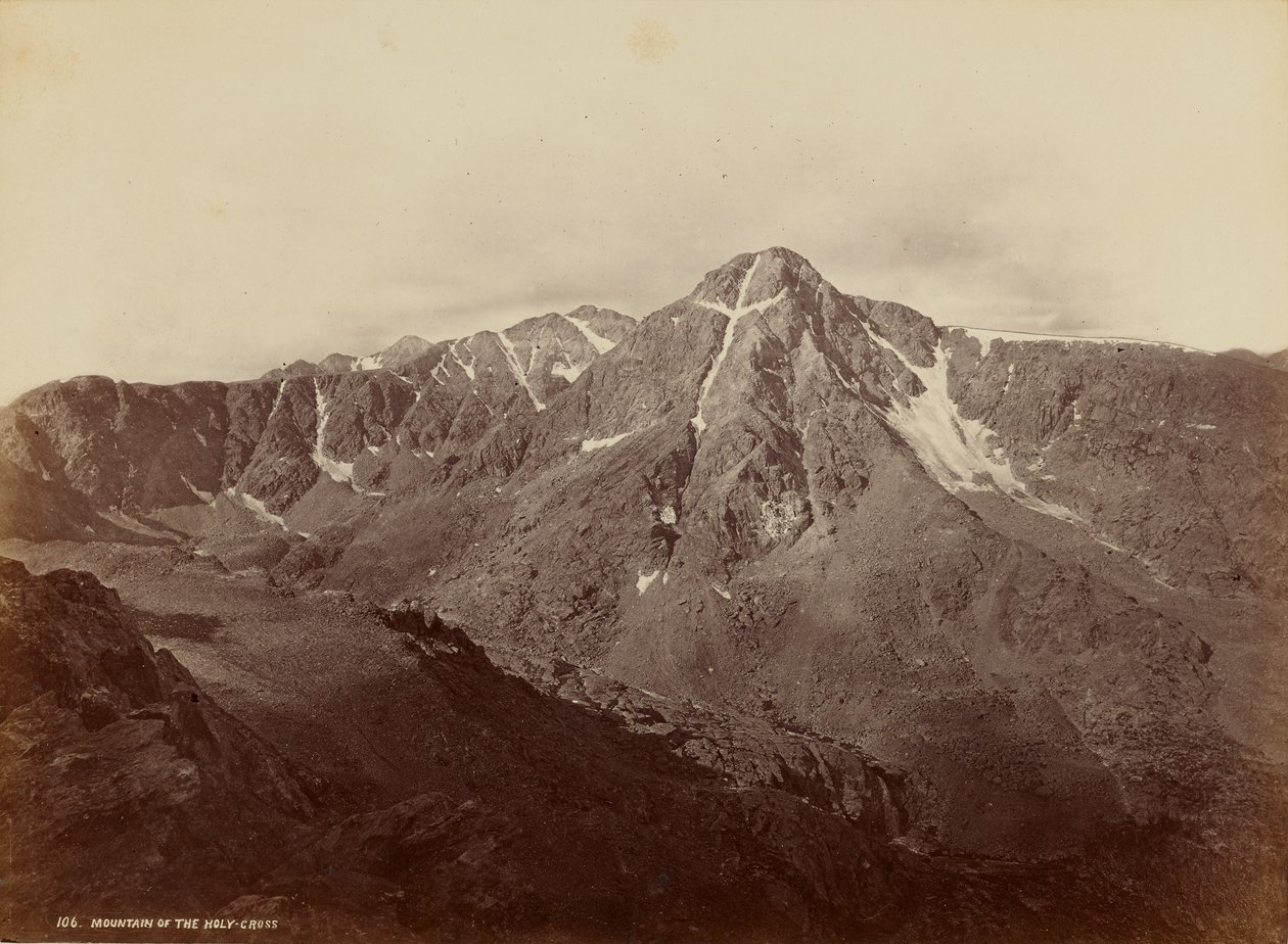 Monte de la Santa Cruz de William Henry Jackson