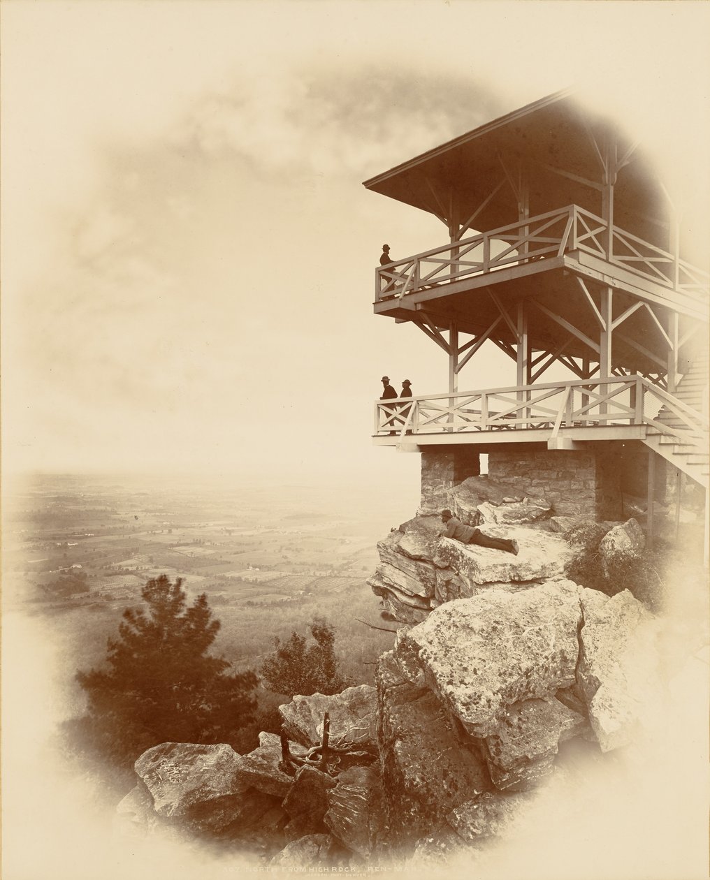 Al norte de High Rock, Pen-Mar de William Henry Jackson