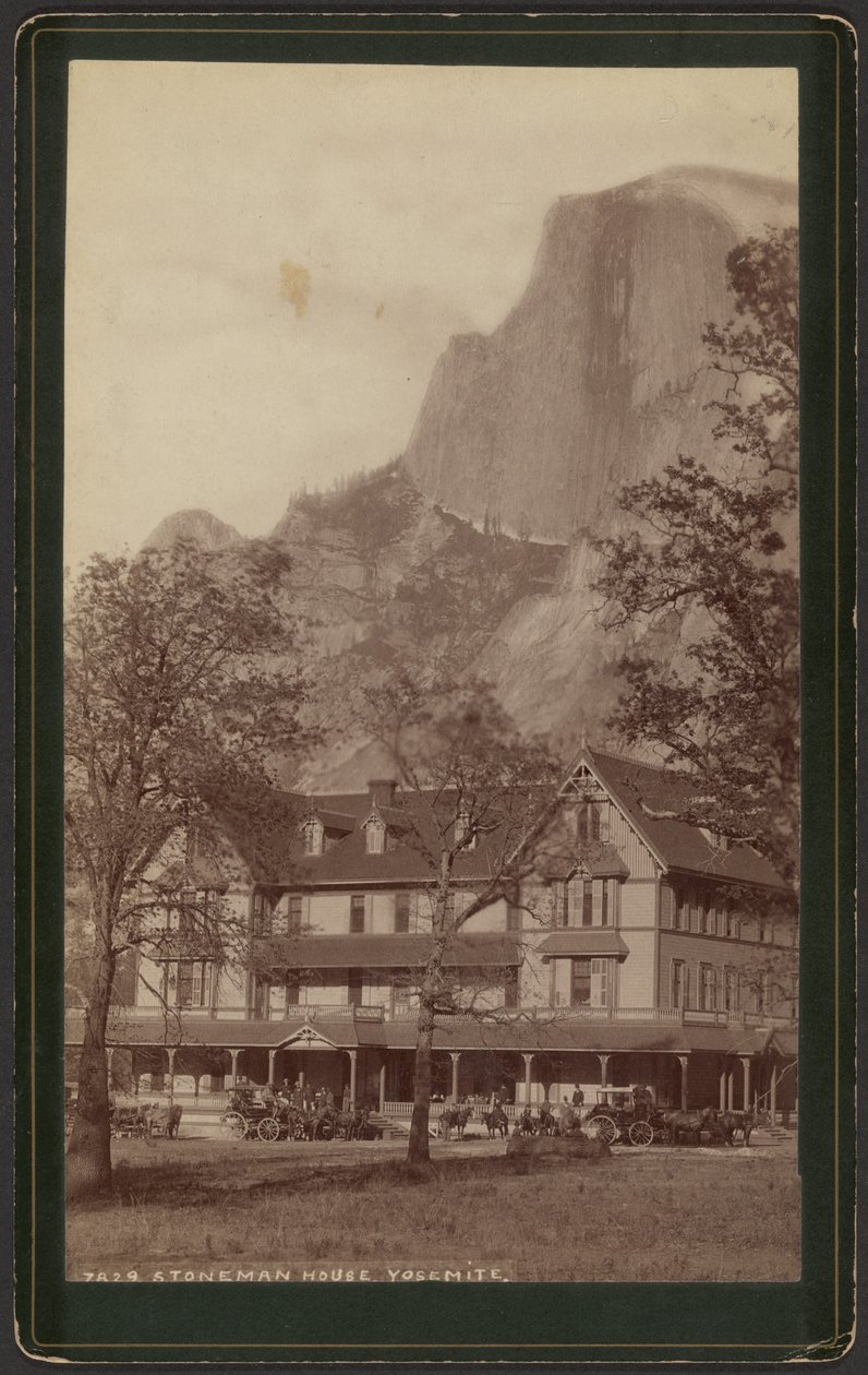 Stoneman House, Yosemite de William Henry Jackson