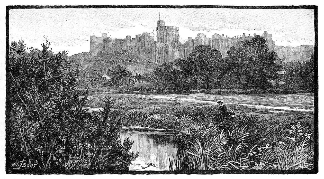 Castillo de Windsor, 1900 de William Henry James Boot