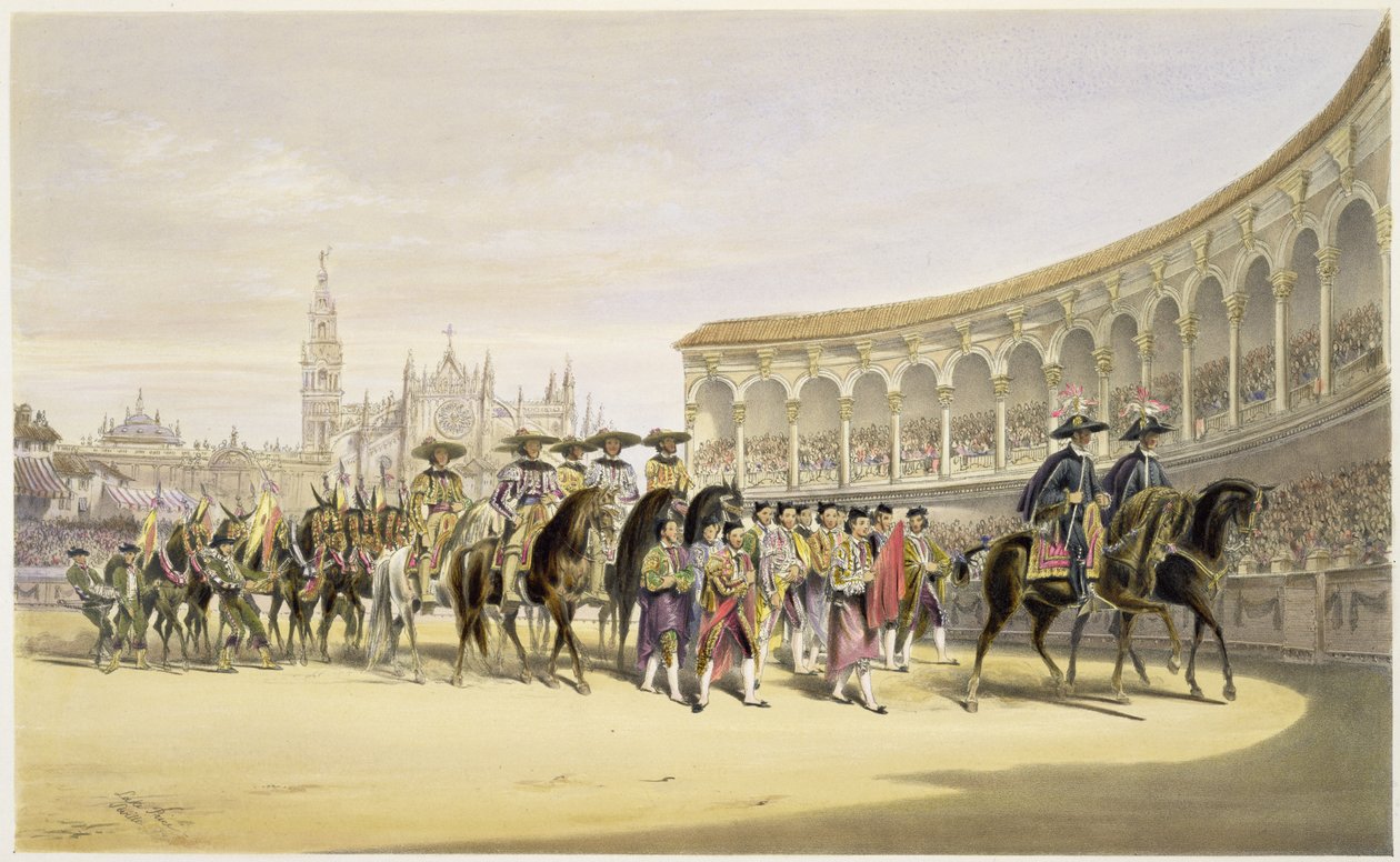 Entrada de los Toreros en Procesión, 1865 de William Henry Lake Price