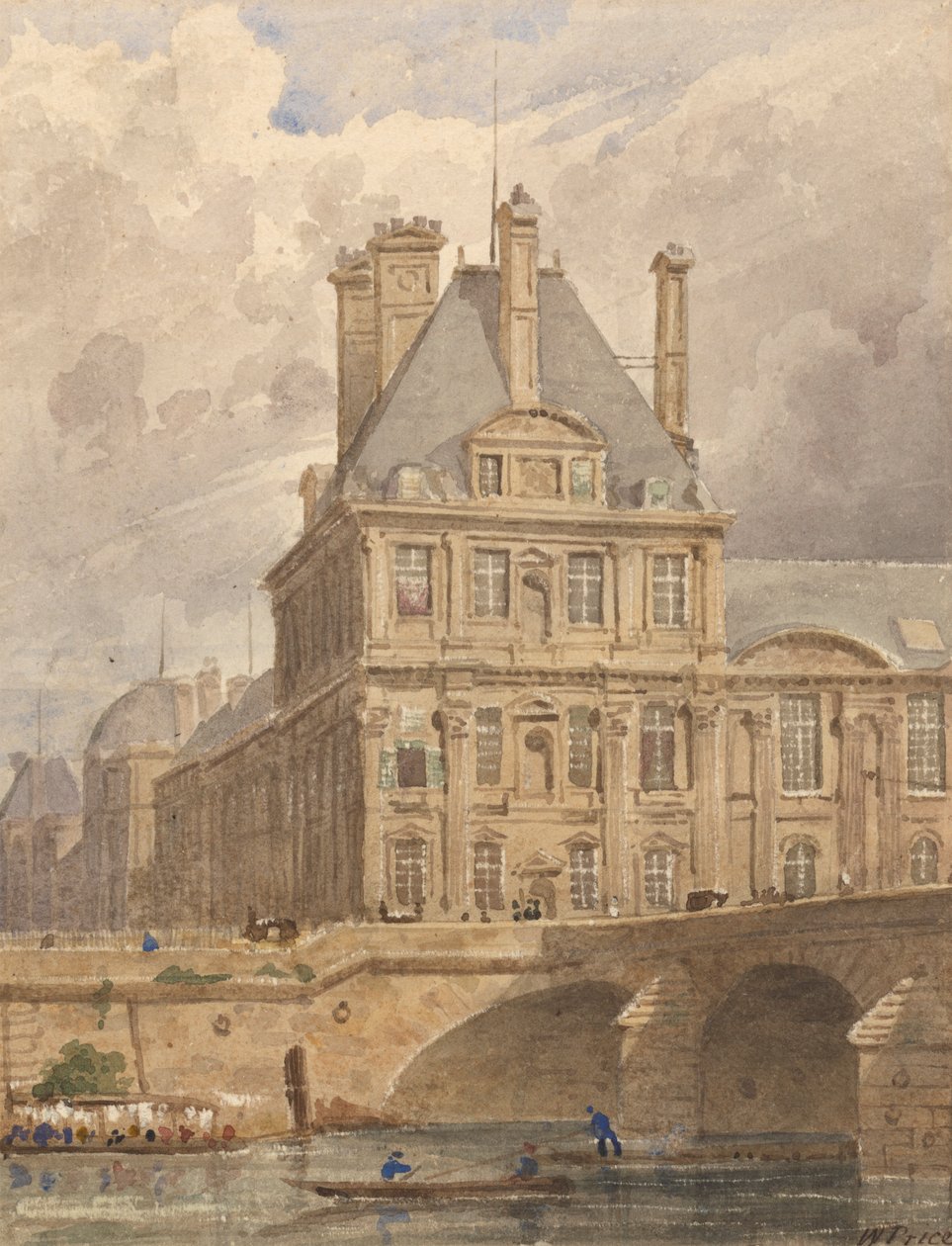 Pavillion de Flore, 22 de agosto de 1828 de William Henry Lake Price