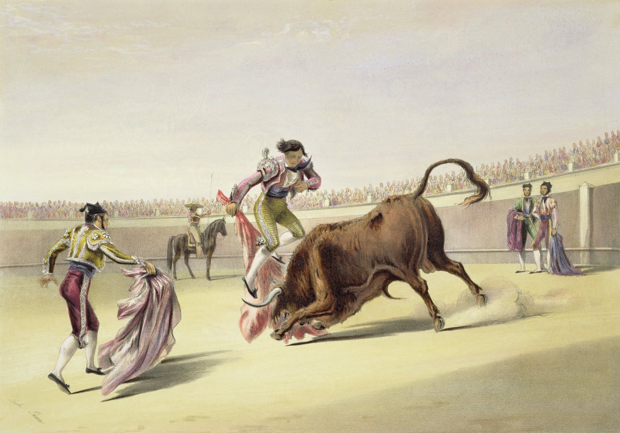 El Salto o Salta Tras Cuernos, 1865 de William Henry Lake Price