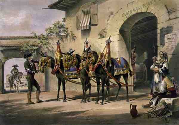 Las Mulas de la Plaza de Toros de William Henry Lake Price