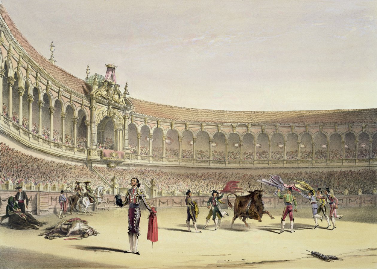 La Plaza de Sevilla, 1865 de William Henry Lake Price
