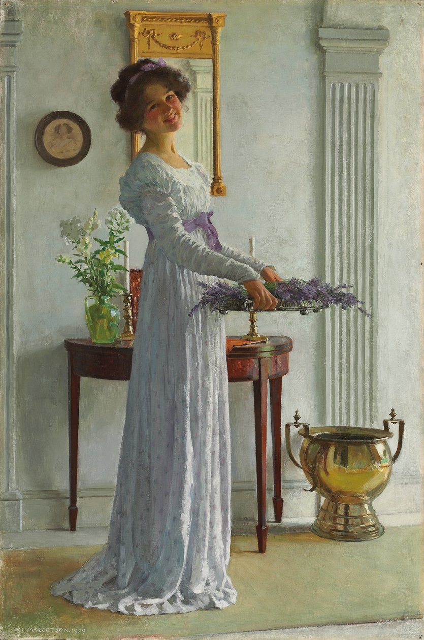 Lavanda fresca de William Henry Margetson