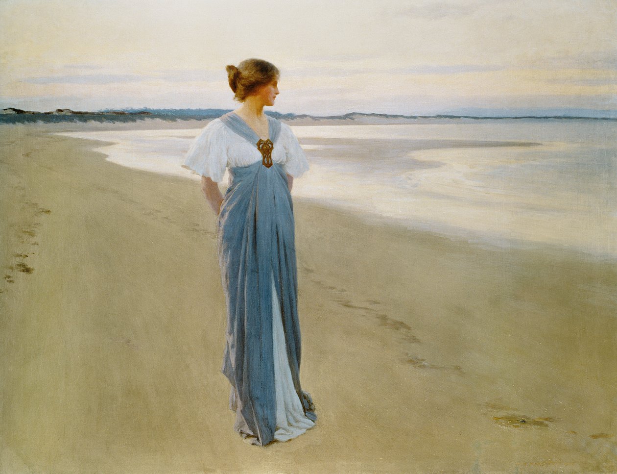 La Orilla del Mar, 1900 de William Henry Margetson