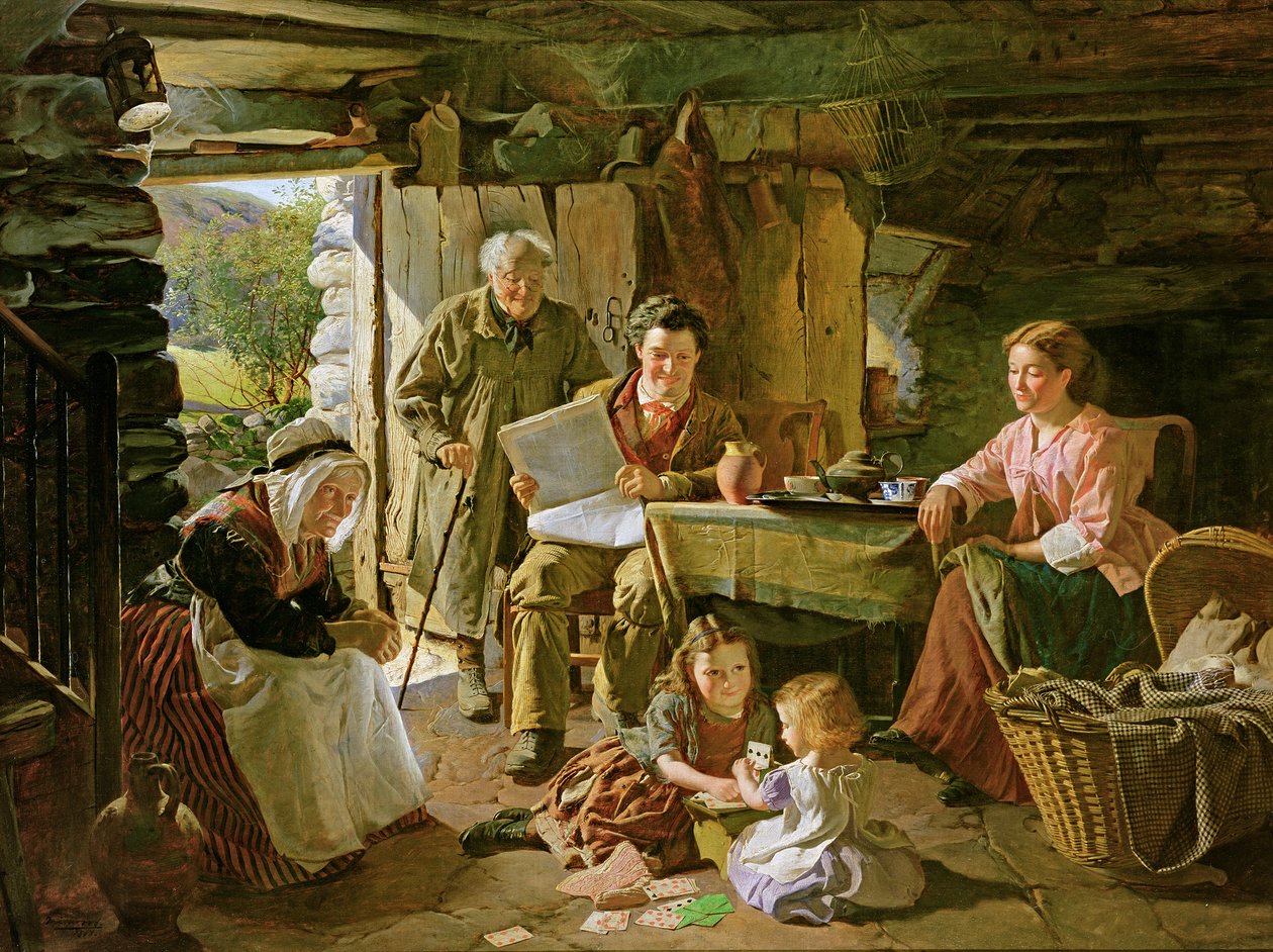 Interior de la casa de campo de William Henry Midwood