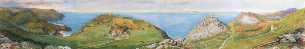 El Valle de las Rocas de William Henry Millais