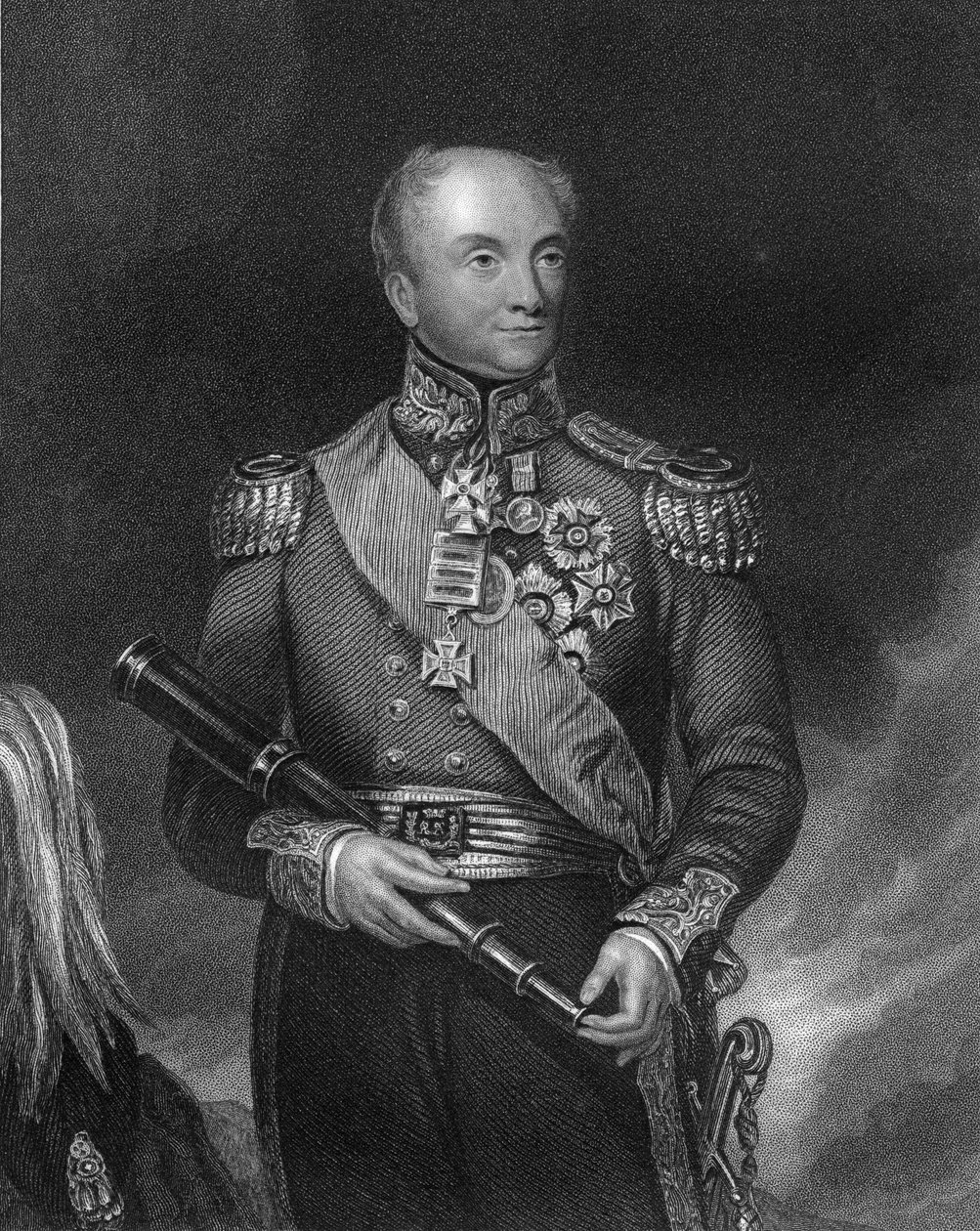 General Rowland Hill, Comandante en Jefe del Ejército Británico, c1830-c1835 c1857 de William Henry Mote