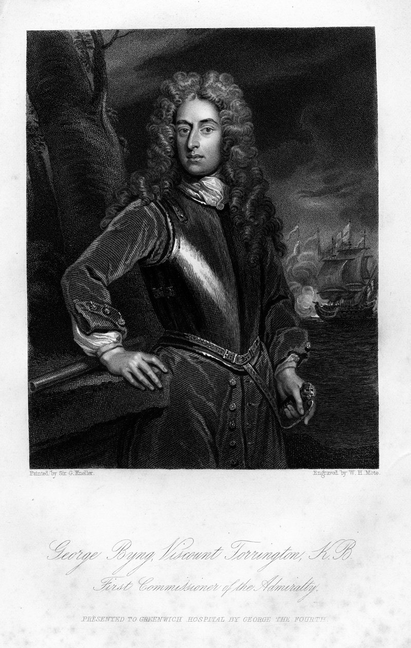 George Byng, Vizconde Torrington, 1837 de William Henry Mote