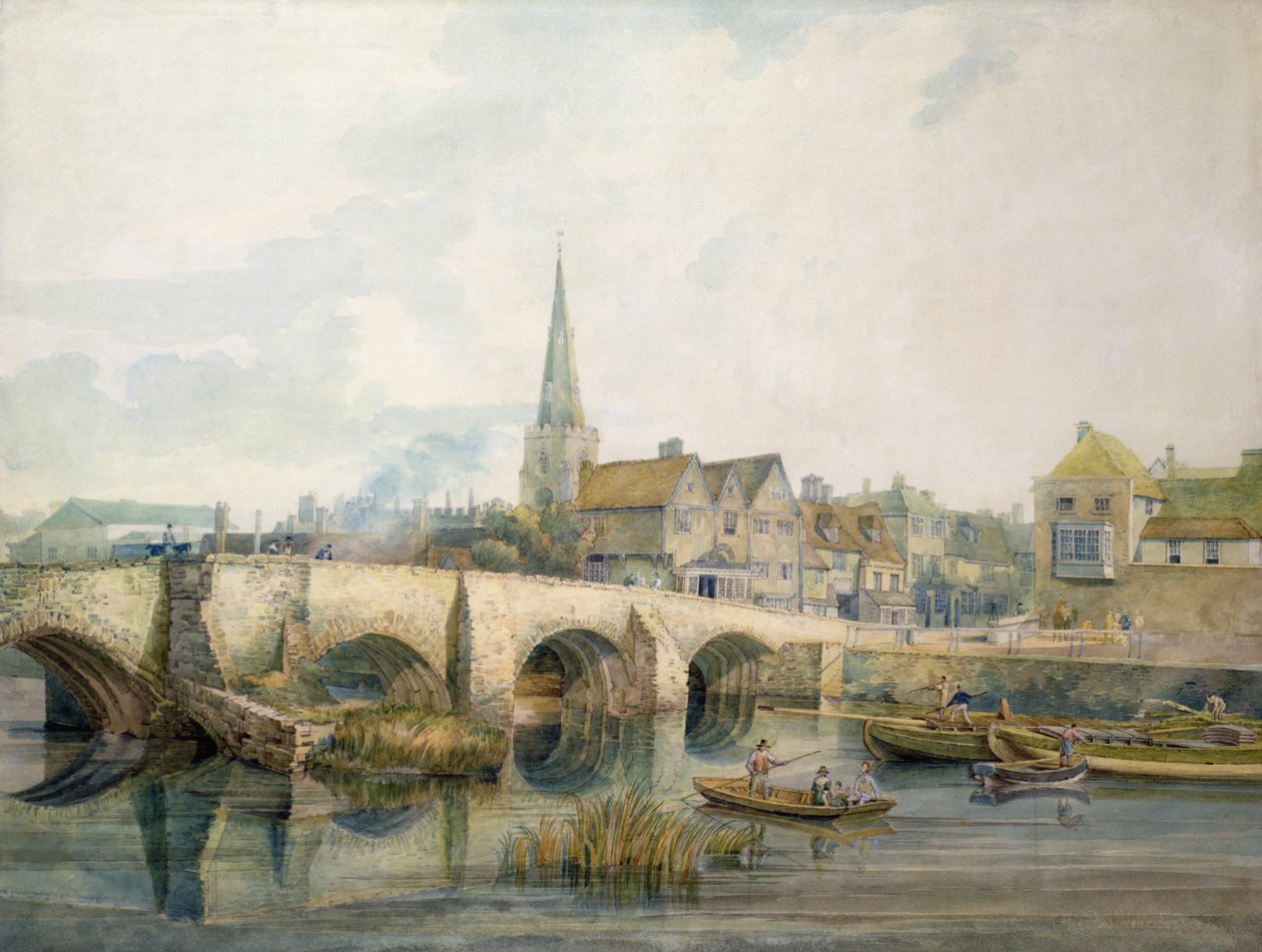 Puente de Bedford, Bedford de William Henry Pyne