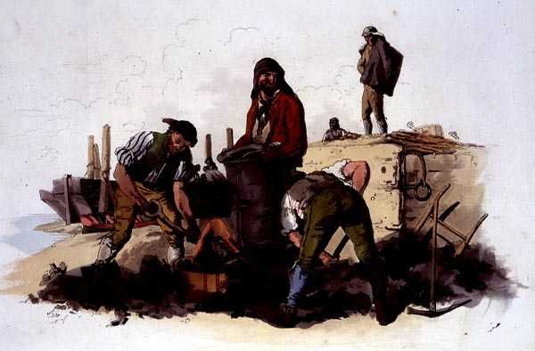 Cargadores de carbón, de 