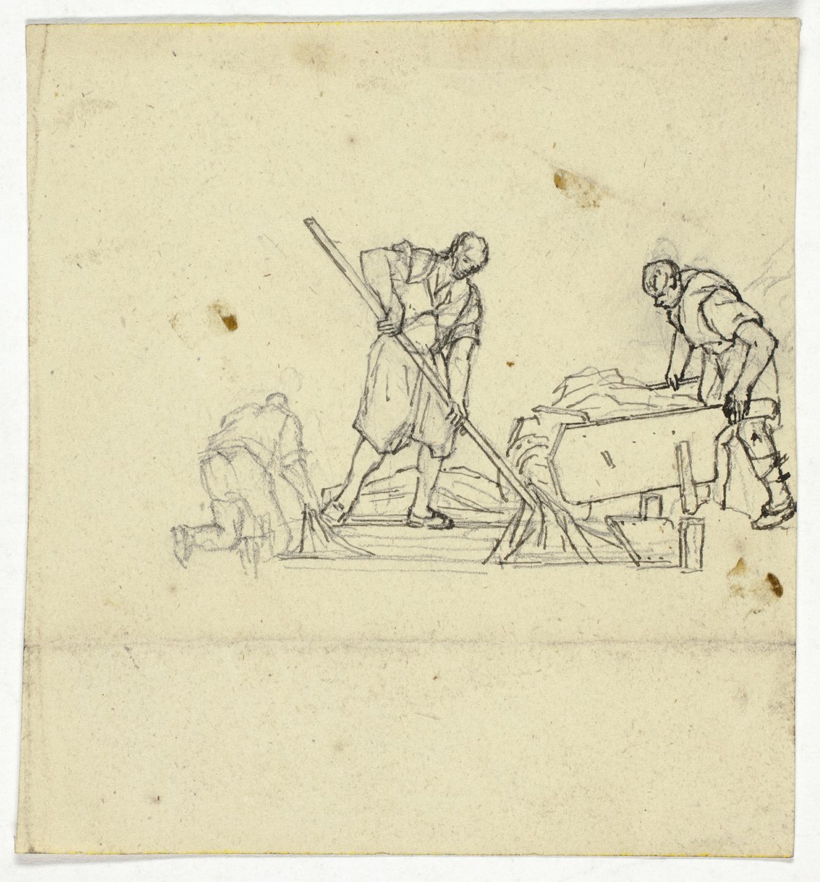 Tres trabajadores de William Henry Pyne