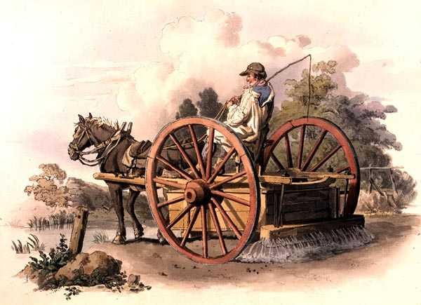 Carro de riego, de 