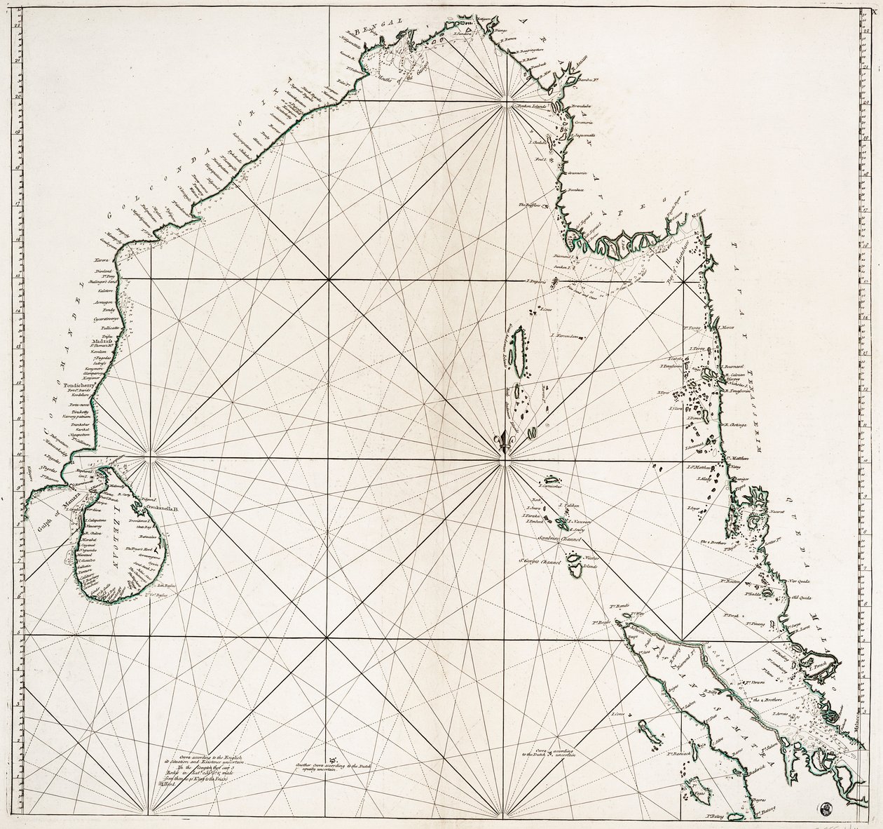 Golfo de Bengala de Ceilán a Malaca de William Herbert