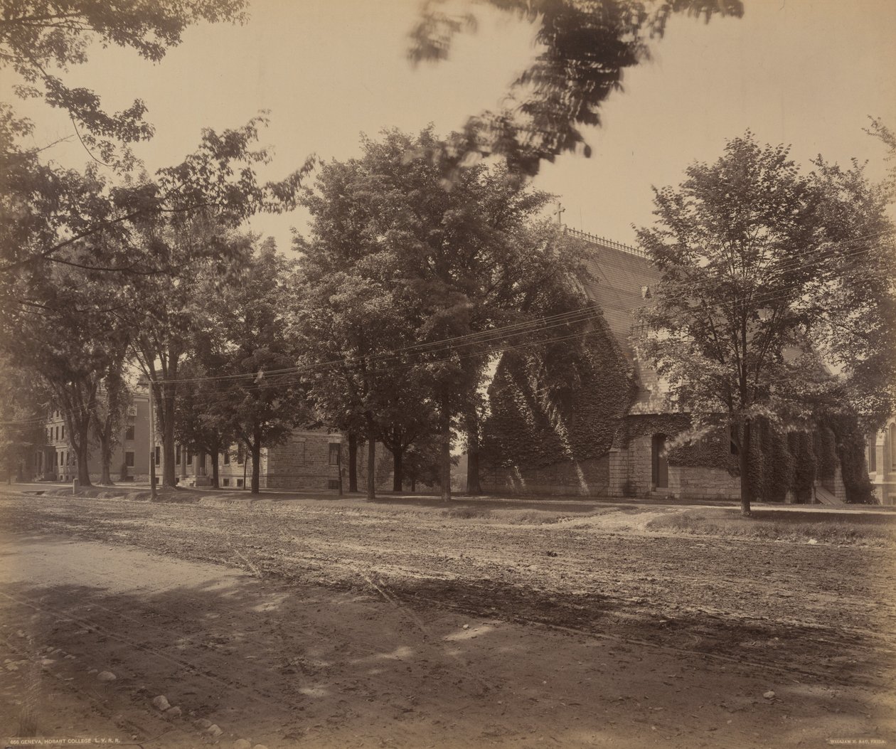 Ginebra, Hobart College,c. 1895 (foto) de William Herman Rau