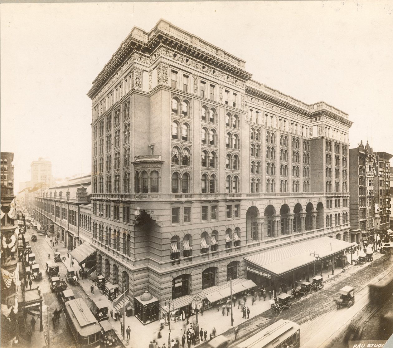 Calle del Mercado en la 12, 1912 de William Herman Rau