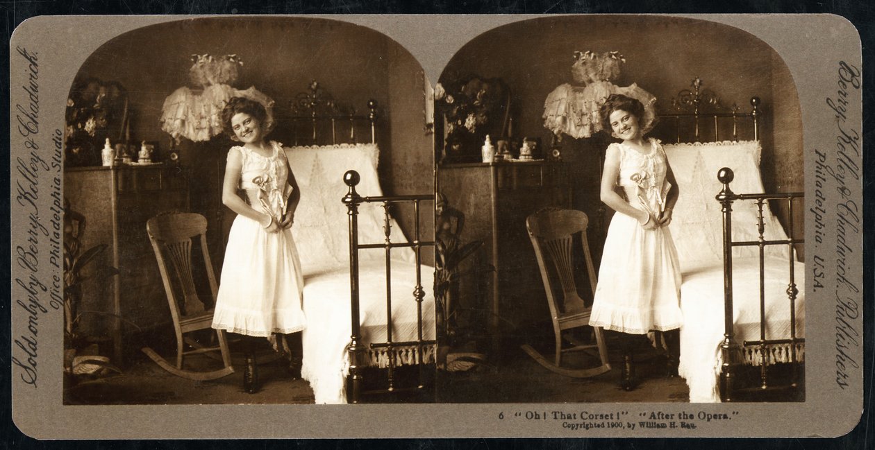 Oh Ese Corsé Después de la Ópera, c.1900 de William Herman Rau
