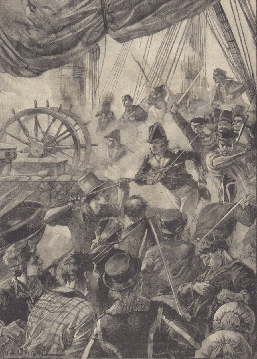 Embarque de William Heysham Overend