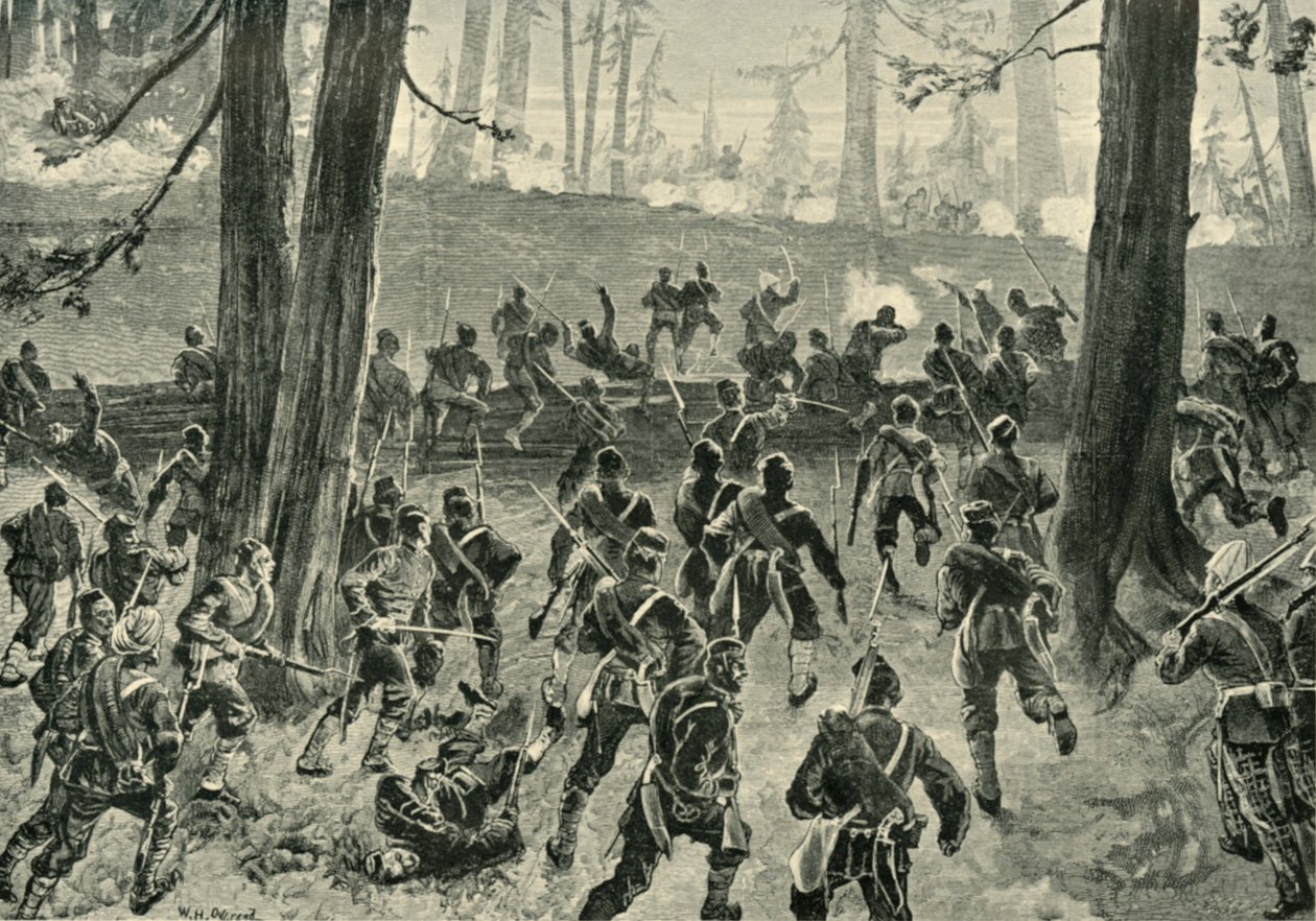 El Ataque Final en el Spingawi Khotal, 1901 de William Heysham Overend