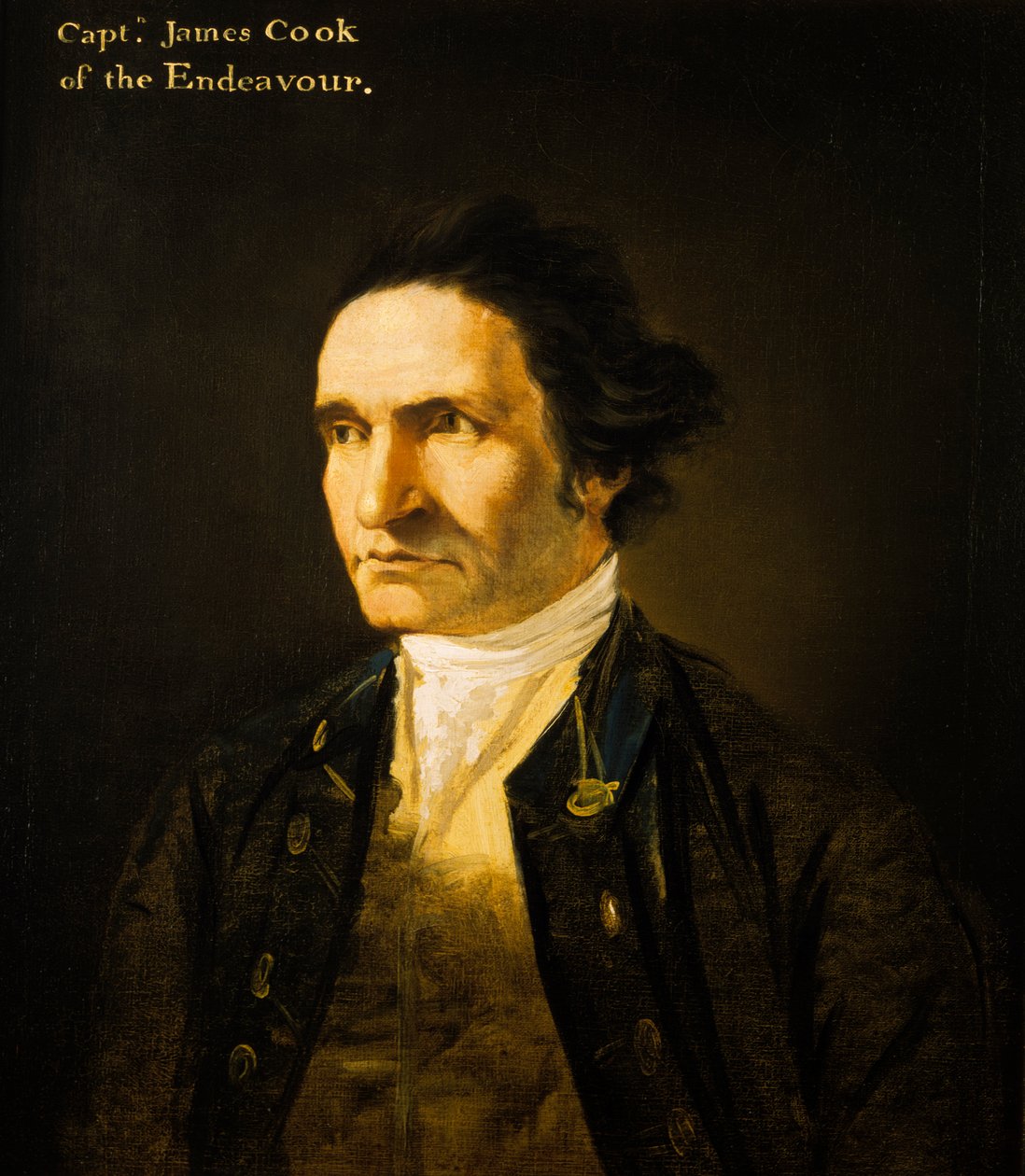 Capitán James Cook (1728-1779) de William Hodges