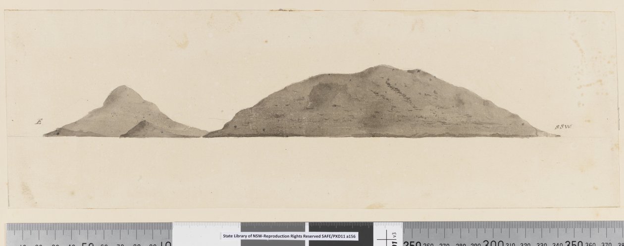 Página 25b/d Perfil de isla no identificada de William Hodges