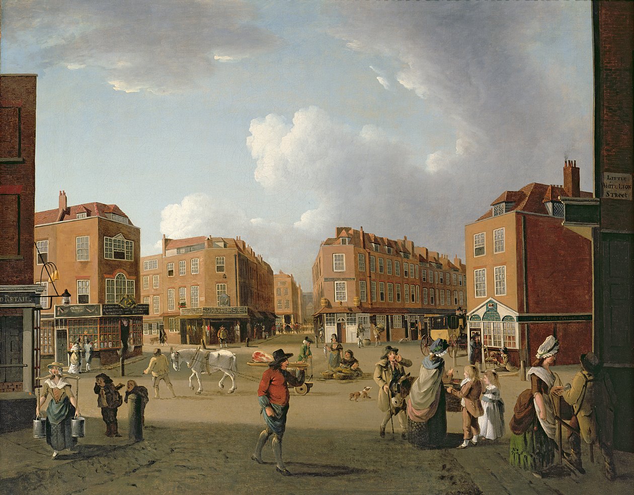 Seven Dials, Covent Garden de William Hodges