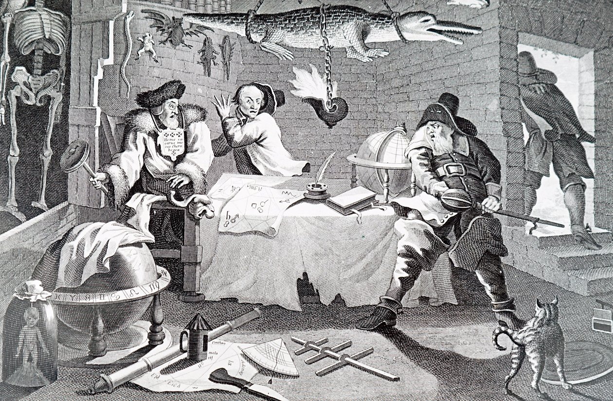 Una escena oculta de William Hogarth